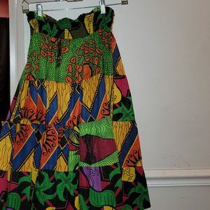 African attire skirt